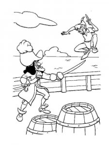 35 Crafty Captain Hook Coloring Pages Printable 11