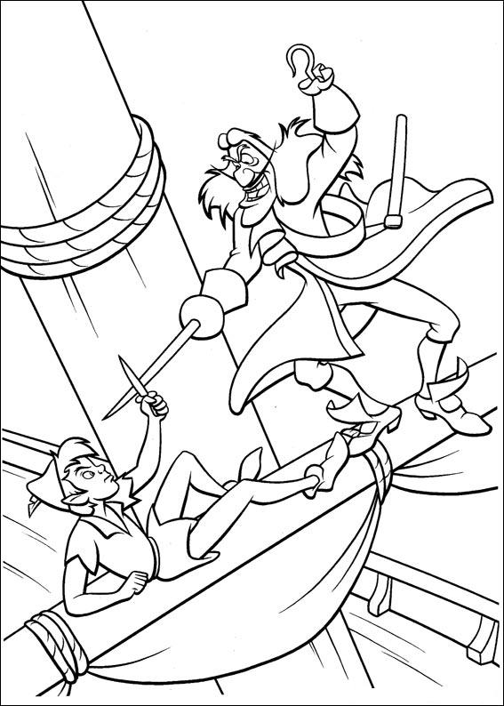 35 Crafty Captain Hook Coloring Pages Printable 12