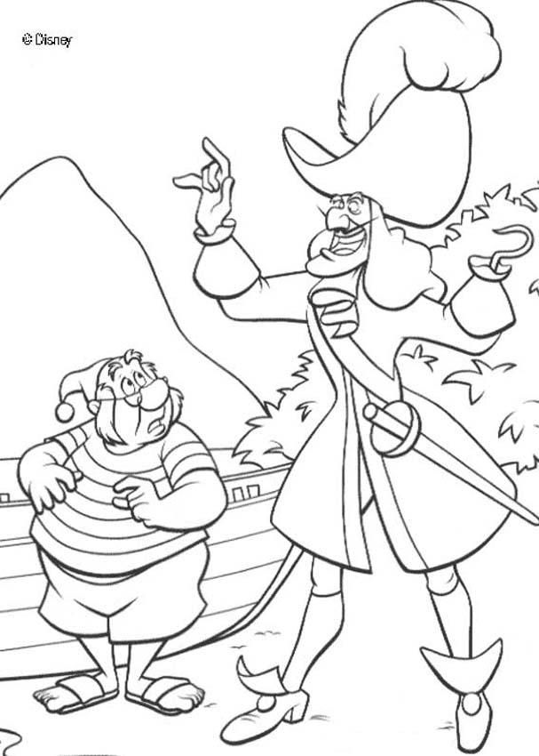 35 Crafty Captain Hook Coloring Pages Printable 8