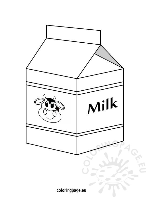 35 Creamy Milk Coloring Pages Printable Pictures 2