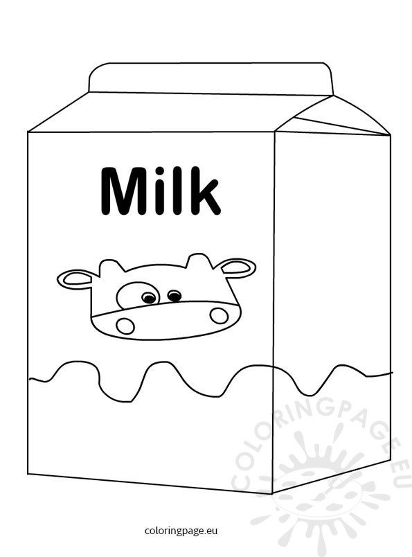 35 Creamy Milk Coloring Pages Printable Pictures 27