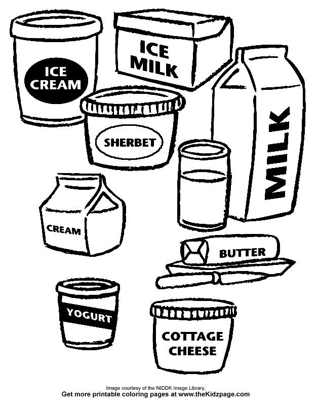 35 Creamy Milk Coloring Pages Printable Pictures 29