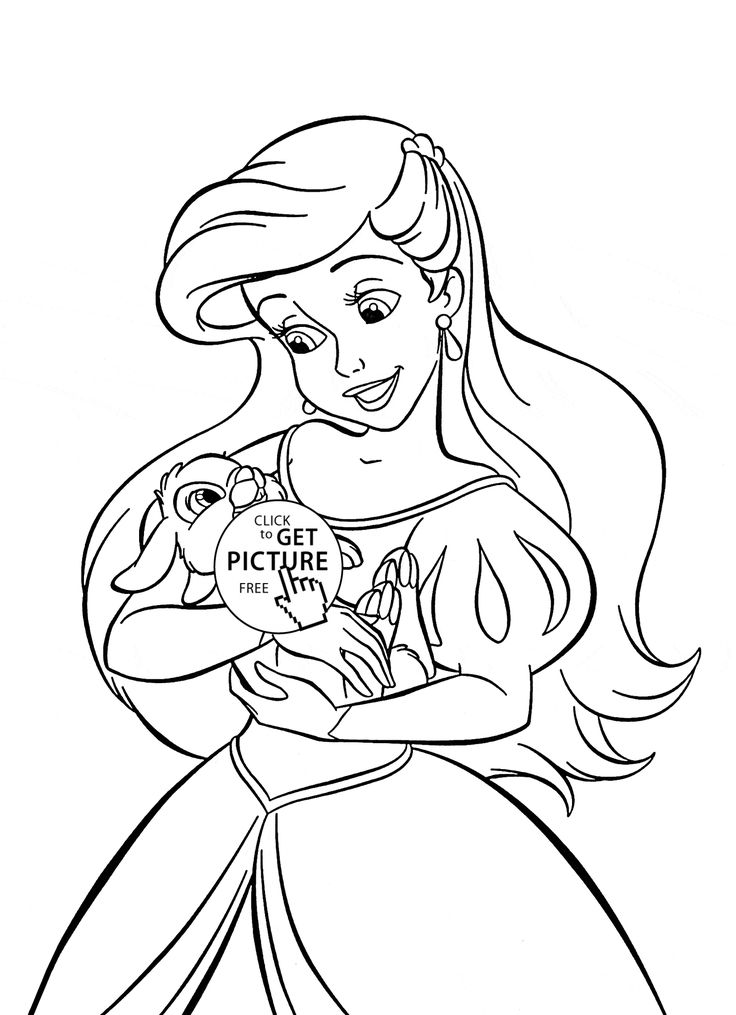 cute princess coloring pages printable jpg