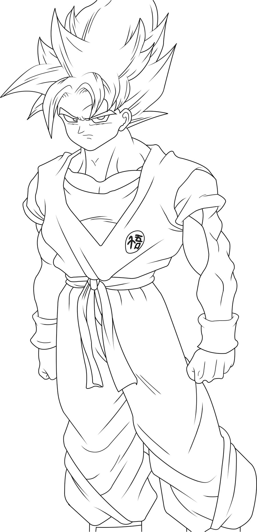 35 Drip Goku Coloring Pages Printable 20