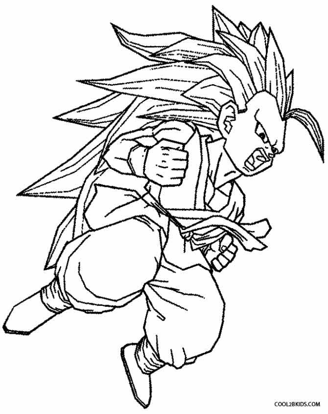 drip goku coloring pages printable jpg