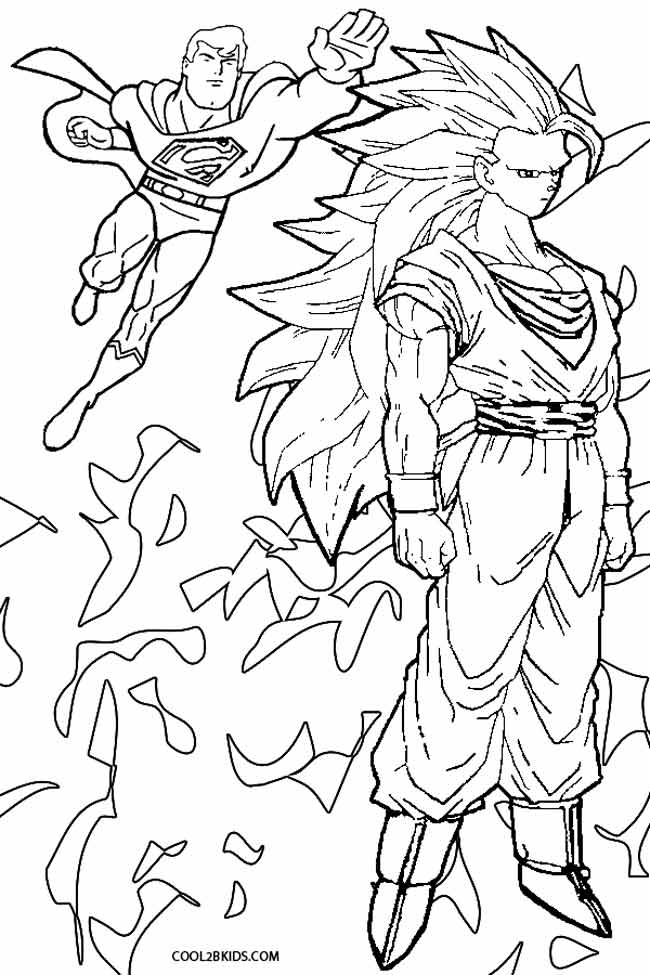 35 Drip Goku Coloring Pages Printable 8