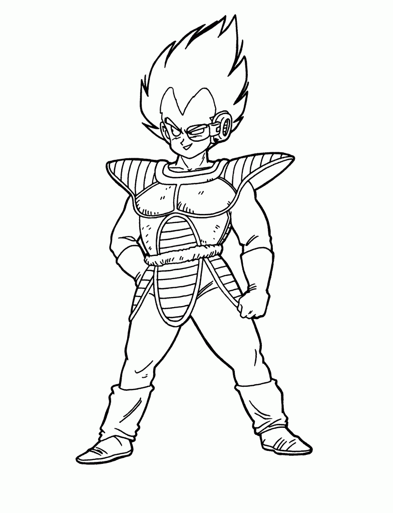 35 Exciting Dragon Ball Coloring Pages Printable 10