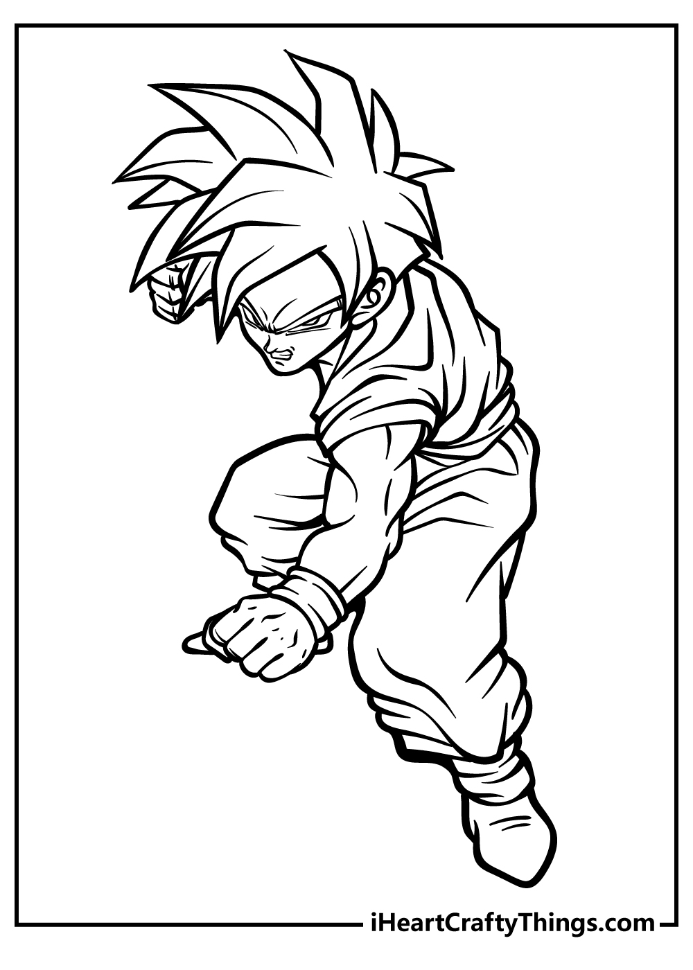 35 Exciting Dragon Ball Coloring Pages Printable 17