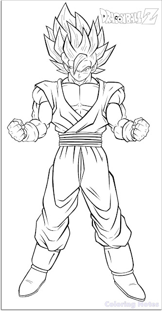 35 Exciting Dragon Ball Coloring Pages Printable 19