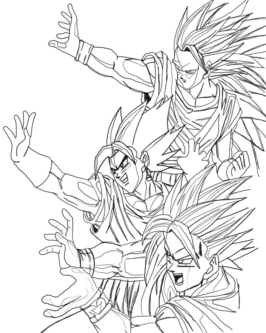 35 Exciting Dragon Ball Coloring Pages Printable 20