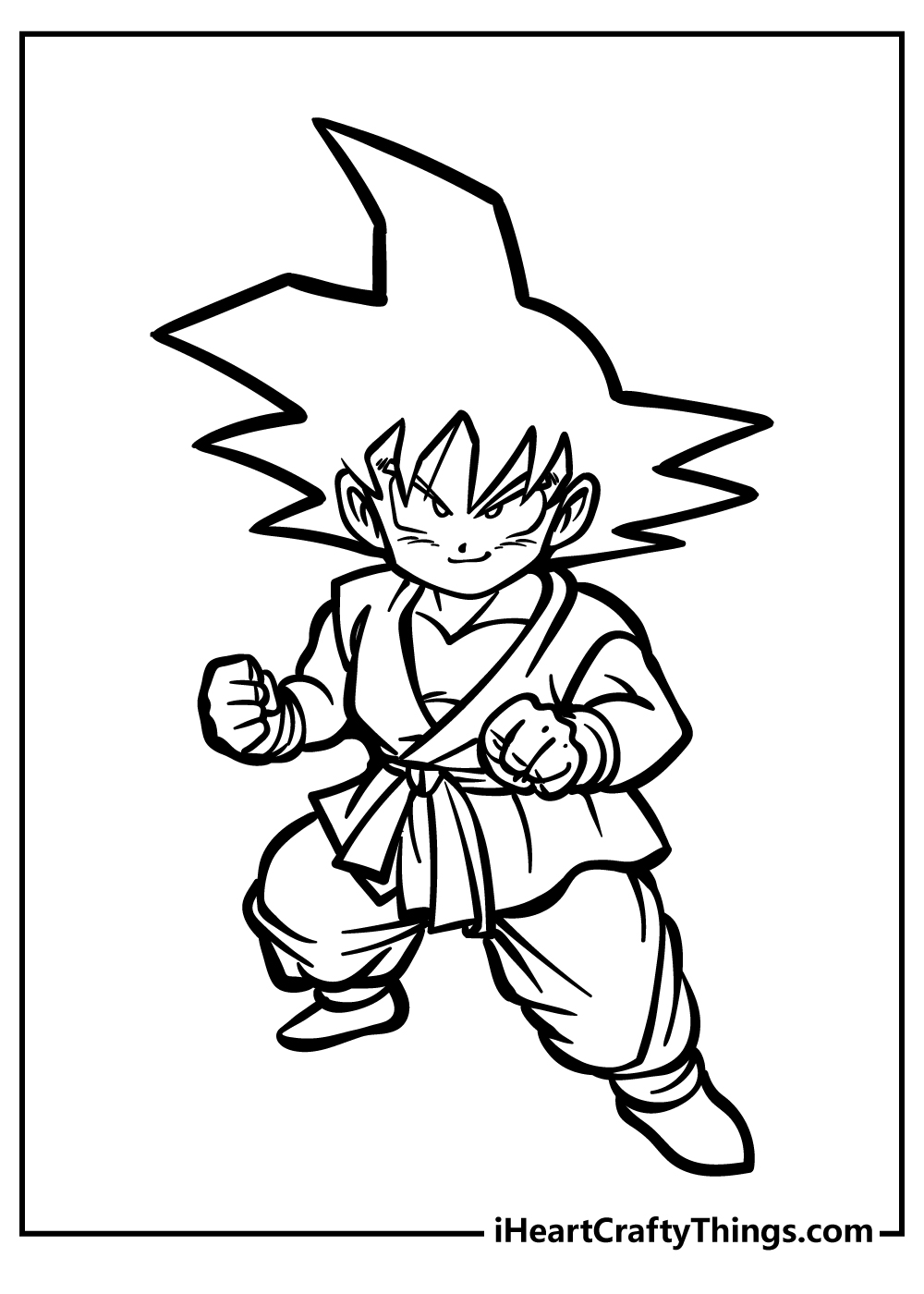 35 Exciting Dragon Ball Coloring Pages Printable 21