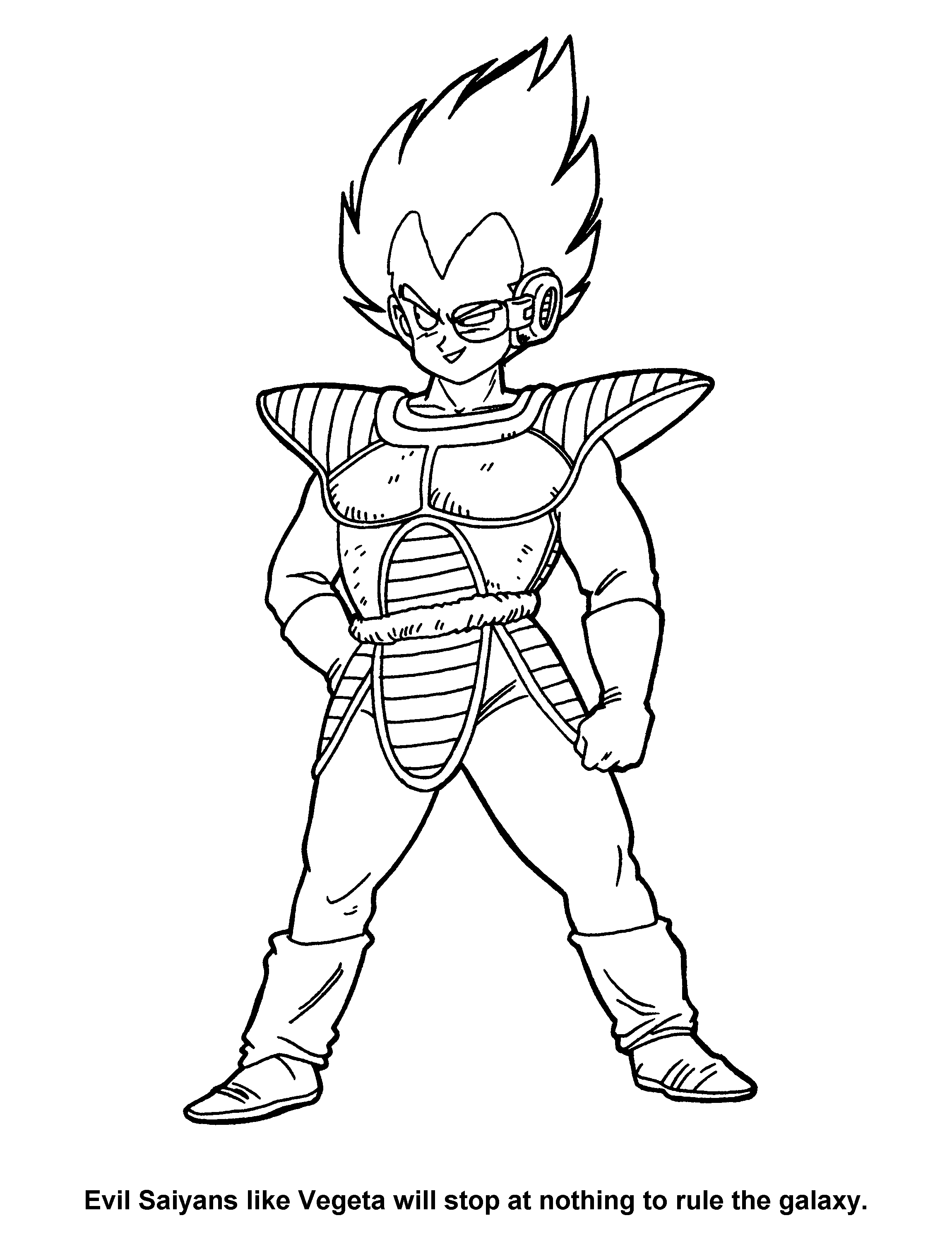 35 Exciting Dragon Ball Coloring Pages Printable 26