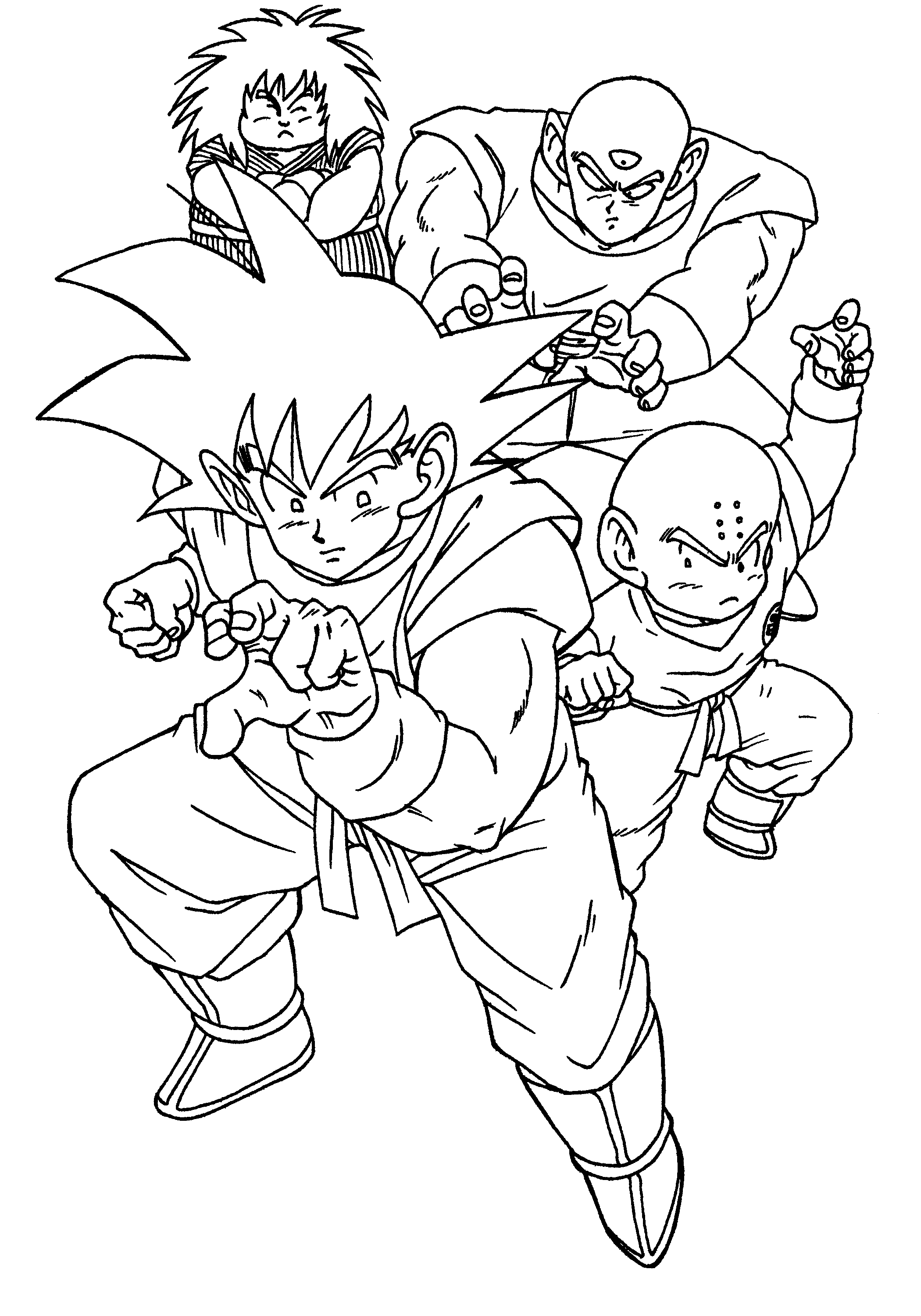 35 Exciting Dragon Ball Coloring Pages Printable 29