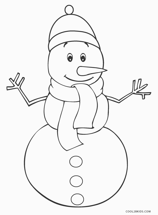 35 Fun Frosty the Snowman Coloring Pages Printable 12