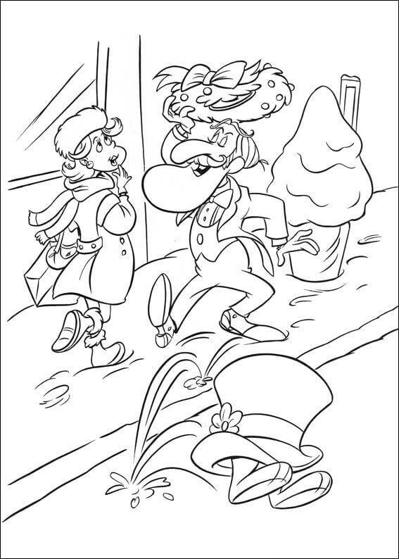 35 Fun Frosty the Snowman Coloring Pages Printable 14