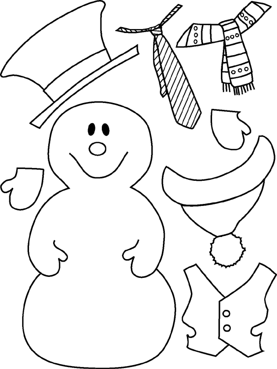 35 Fun Frosty the Snowman Coloring Pages Printable 19