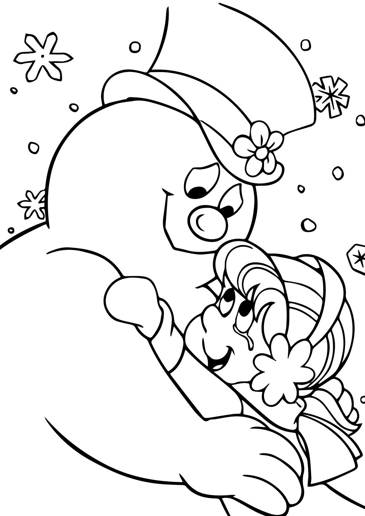 35 Fun Frosty the Snowman Coloring Pages Printable 27