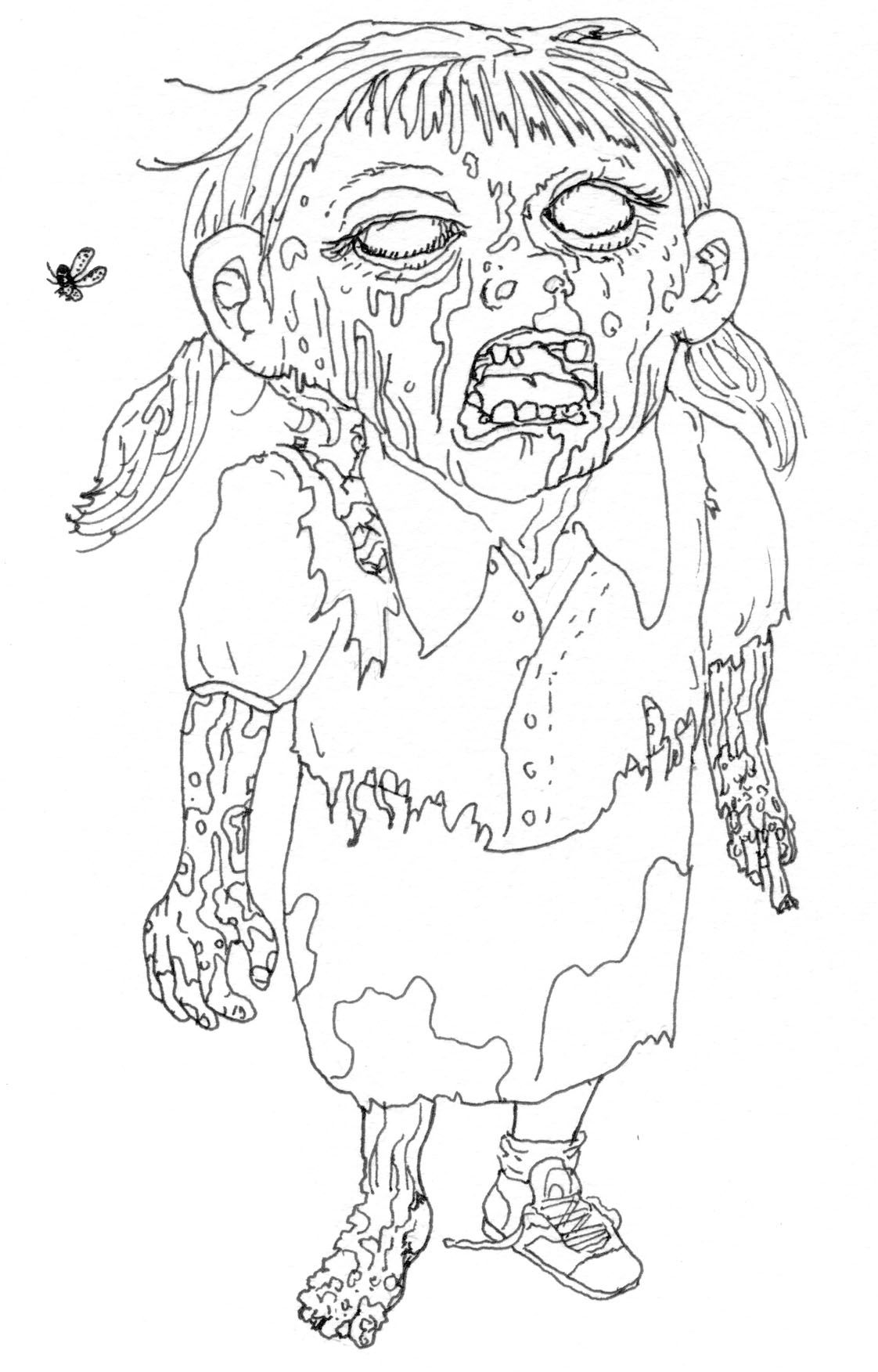 35 Scary Coloring Pages Printable 23