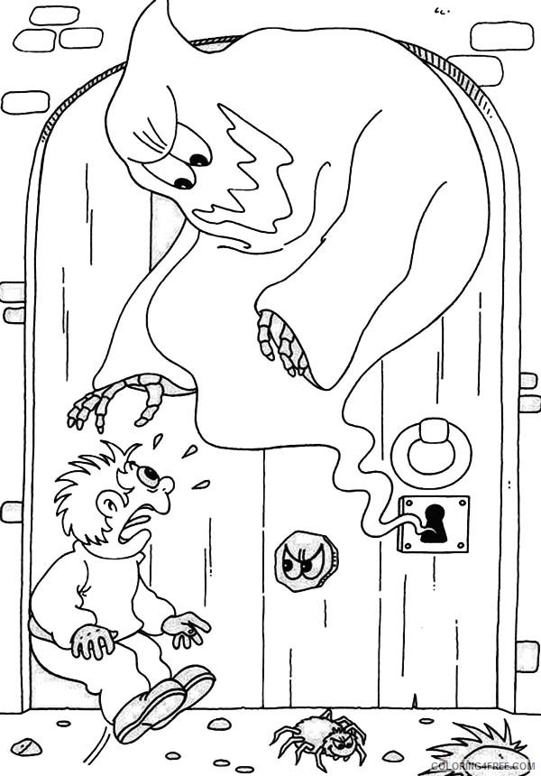 35 Scary Coloring Pages Printable 24