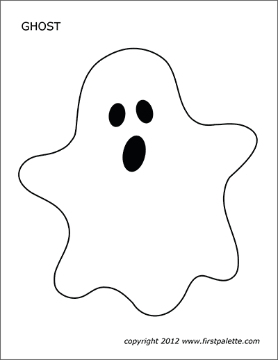 spooky ghost coloring pages printable jpg