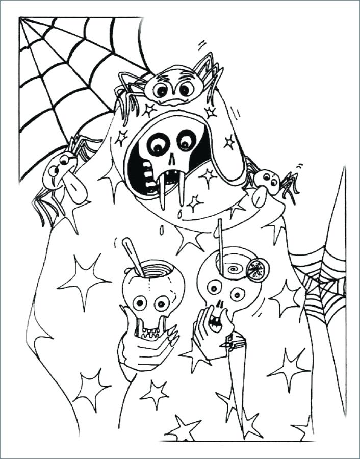 spooky ghost coloring pages printable jpg