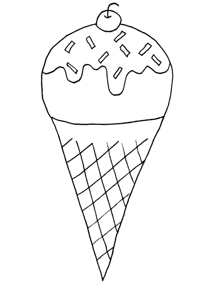 sweet ice cream coloring pages printable jpg