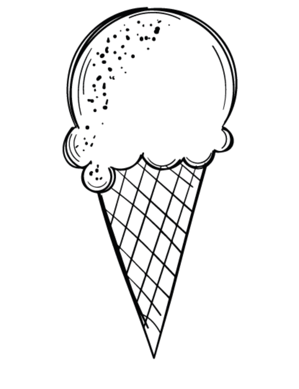 35 Sweet Ice Cream Coloring Pages Printable 15