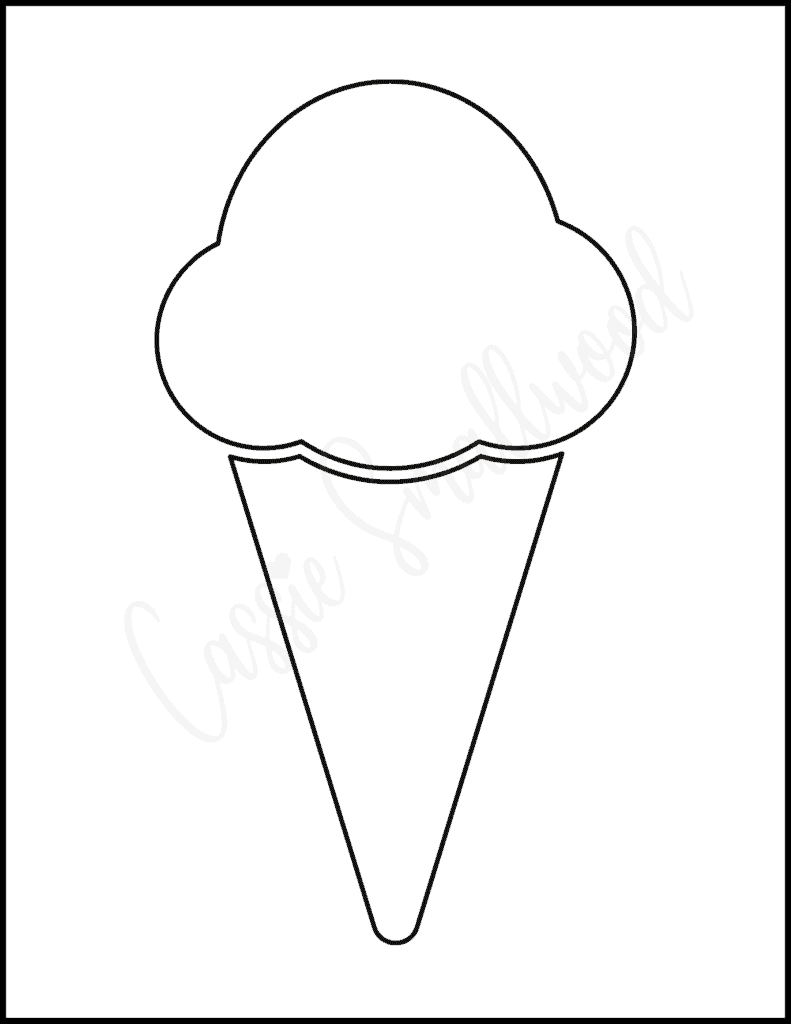 35 Sweet Ice Cream Coloring Pages Printable 18