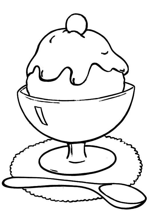 35 Sweet Ice Cream Coloring Pages Printable 23