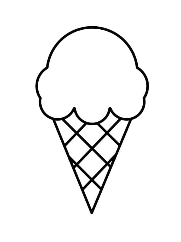 35 Sweet Ice Cream Coloring Pages Printable 6