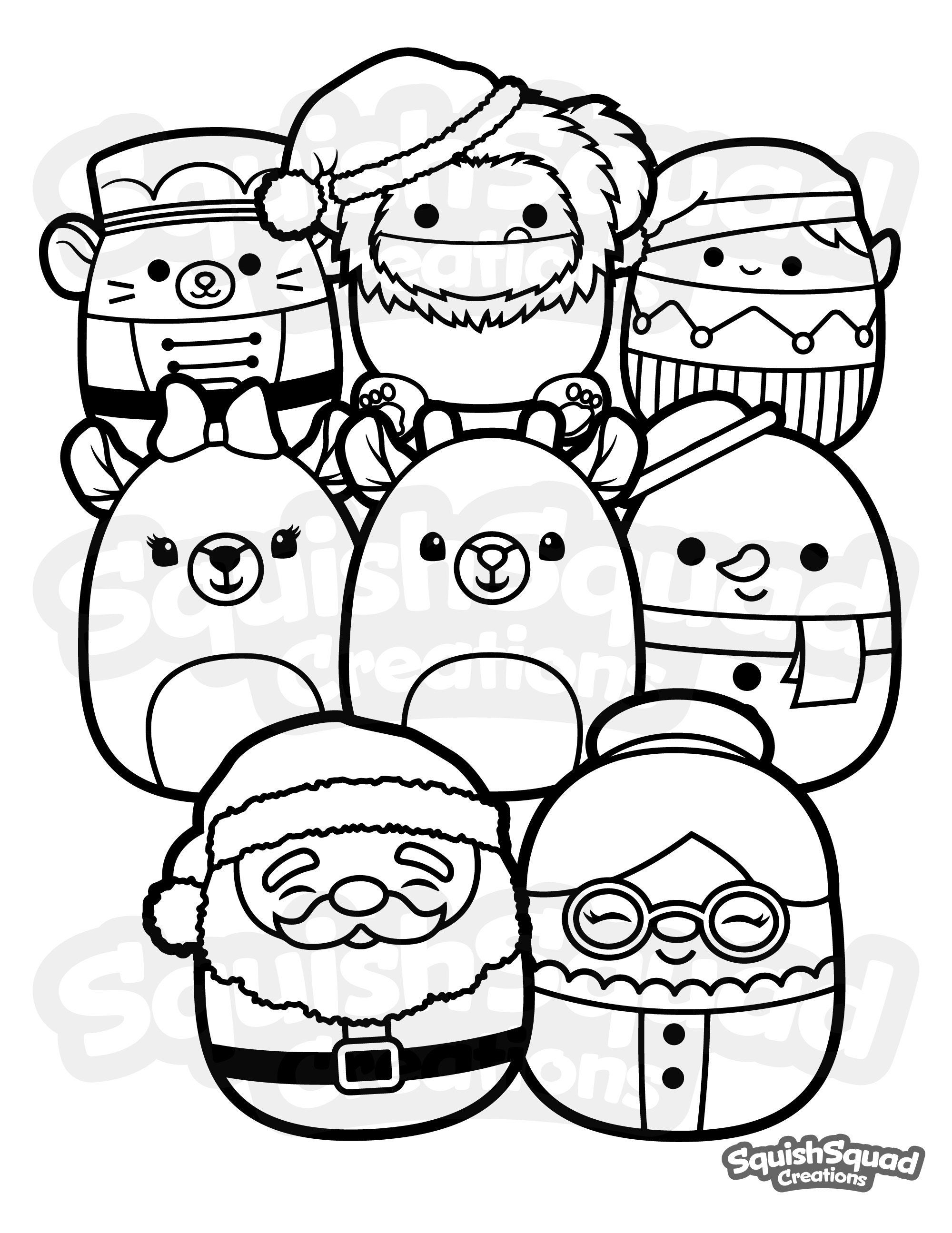 36 Cheerful Christmas Coloring Pages for Preschoolers Printable 21