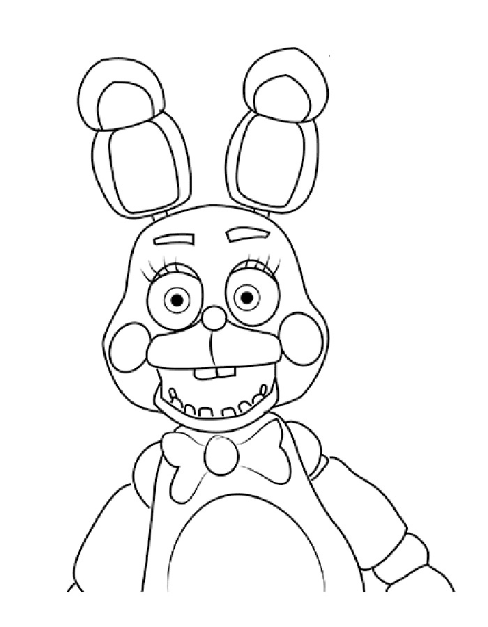 36 FNAF Plush Coloring Pages Printable 30