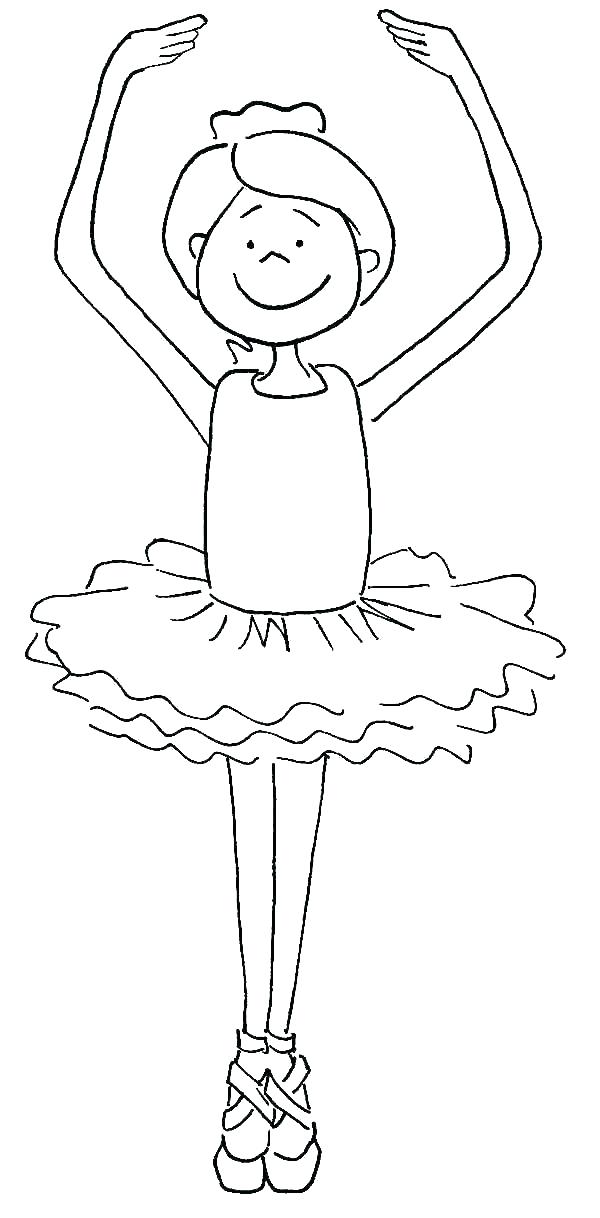 36 Graceful Ballet Coloring Pages Printable 15