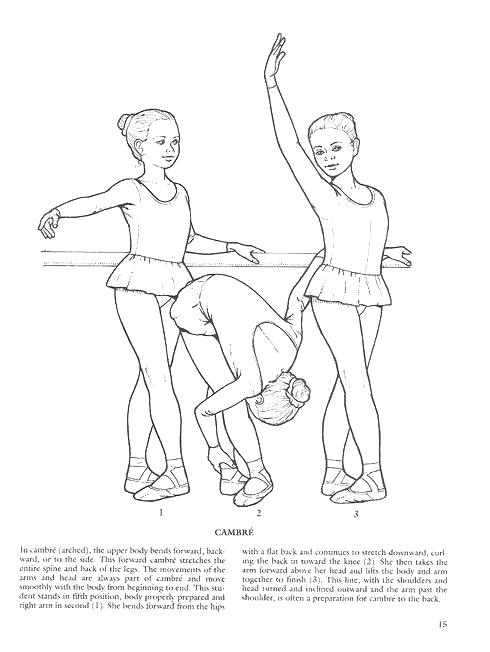 graceful ballet coloring pages printable jpg