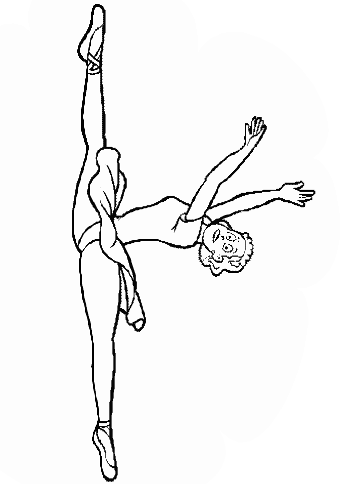 graceful ballet coloring pages printable jpg