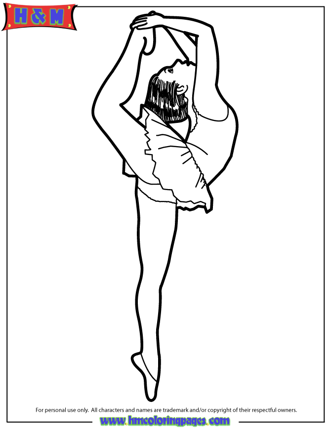 graceful ballet coloring pages printable jpg