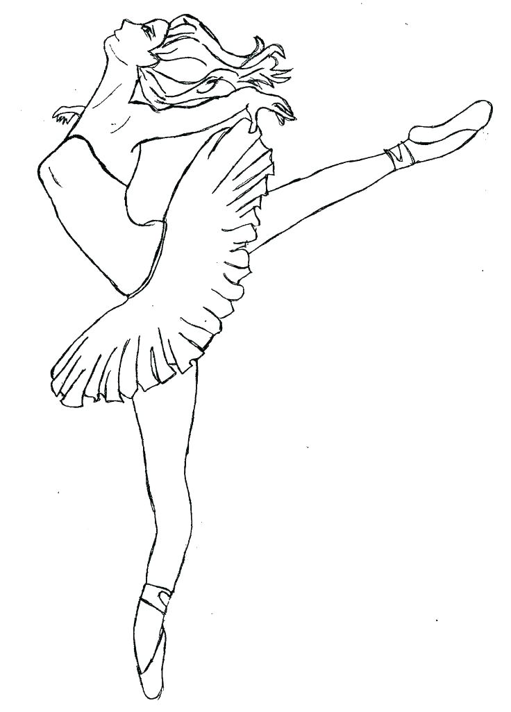 36 Graceful Ballet Coloring Pages Printable 32