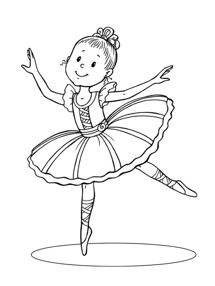 36 Graceful Ballet Coloring Pages Printable 33