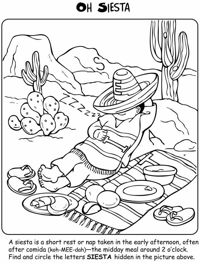 36 Mexico Flag Coloring Pages Printable 16