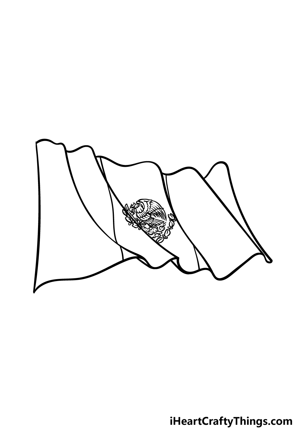 36 Mexico Flag Coloring Pages Printable 35