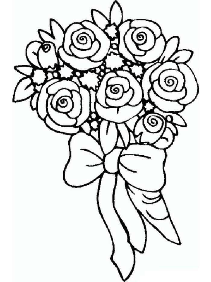 36 Roses Coloring Pages Printable 18