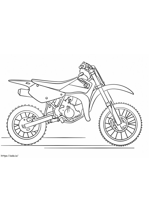 36 Thrilling Dirt Bike Coloring Pages Printable 10