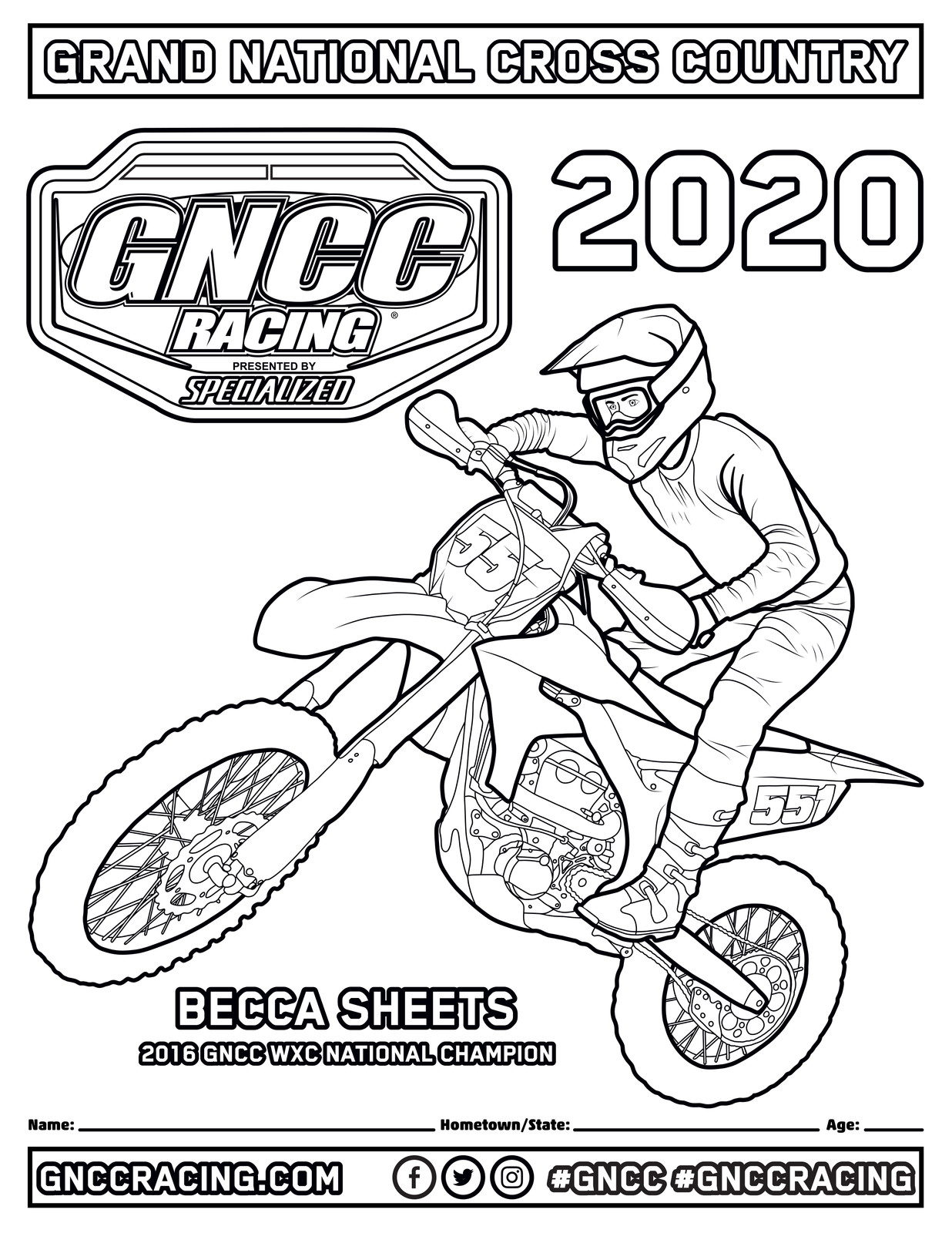 36 Thrilling Dirt Bike Coloring Pages Printable 30