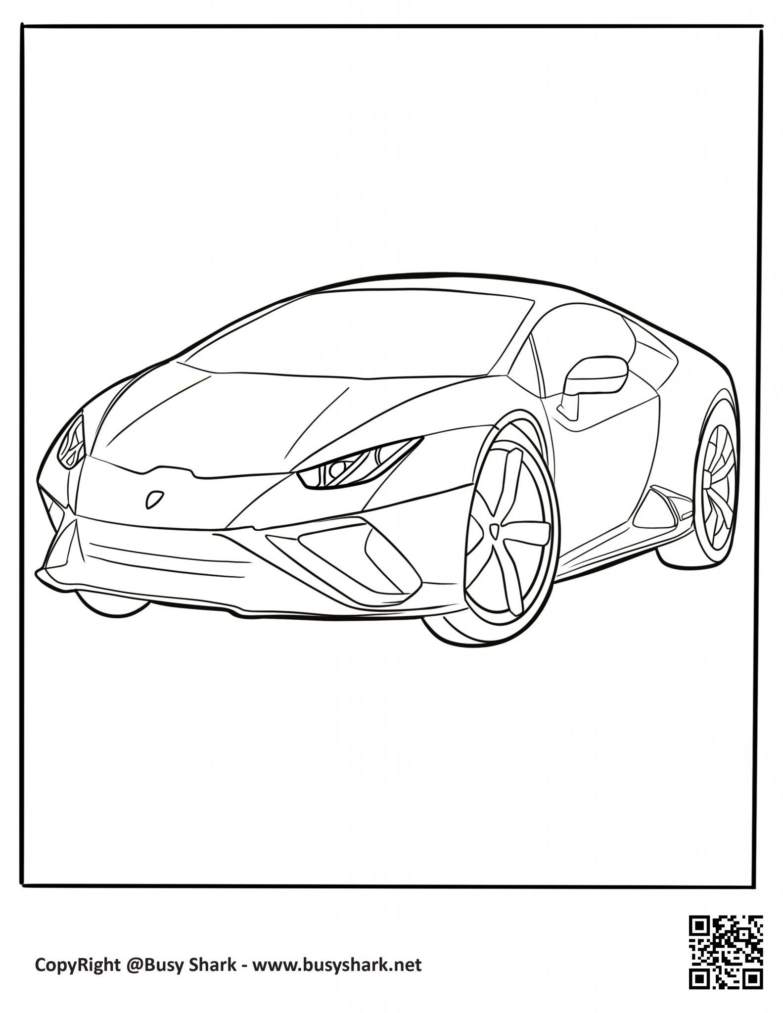 37 Lamborghini Coloring Pages Printable 1