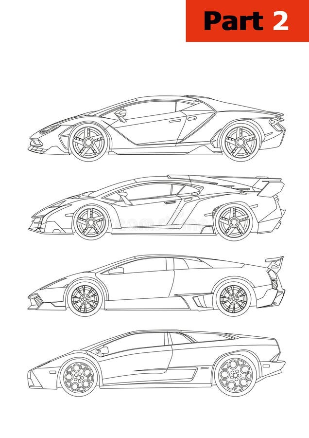 37 Lamborghini Coloring Pages Printable 16