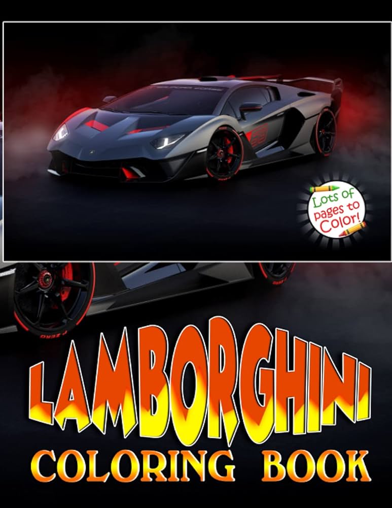 37 Lamborghini Coloring Pages Printable 19