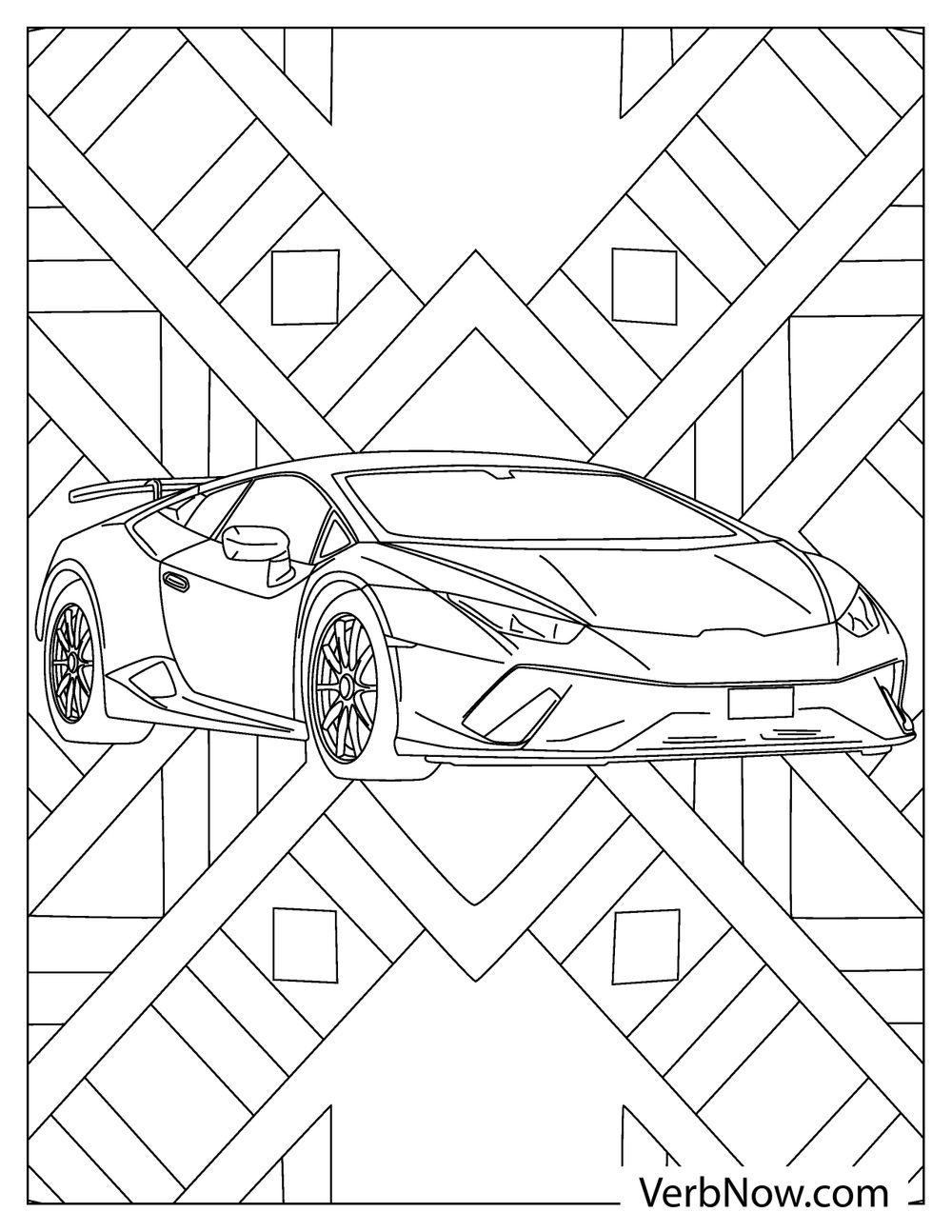 37 Lamborghini Coloring Pages Printable 24