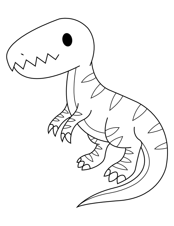 37 Mighty Tyrannosaurus Coloring Pages Printable 16