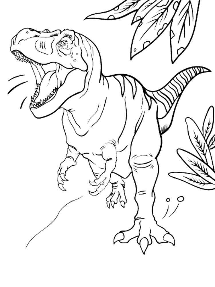 37 Mighty Tyrannosaurus Coloring Pages Printable 25