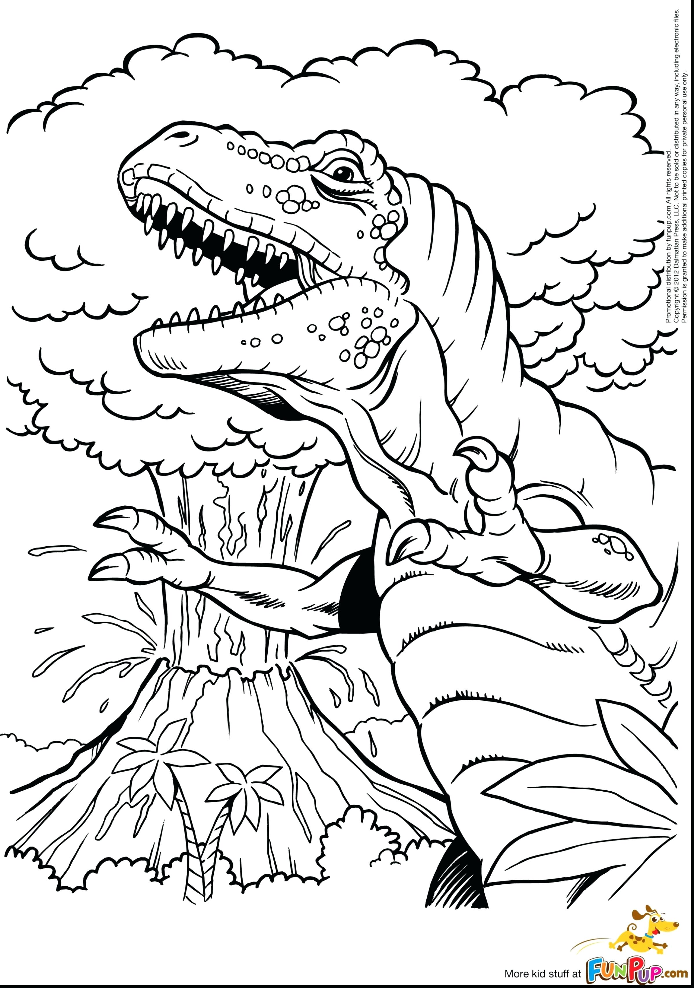 37 Mighty Tyrannosaurus Coloring Pages Printable 26